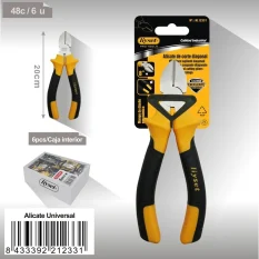ALICATE DE CORTE DIAGONAL 8" (CROMADO)