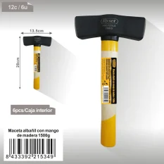 MACETA MANGO ANTIDESLIZANTE 1500G